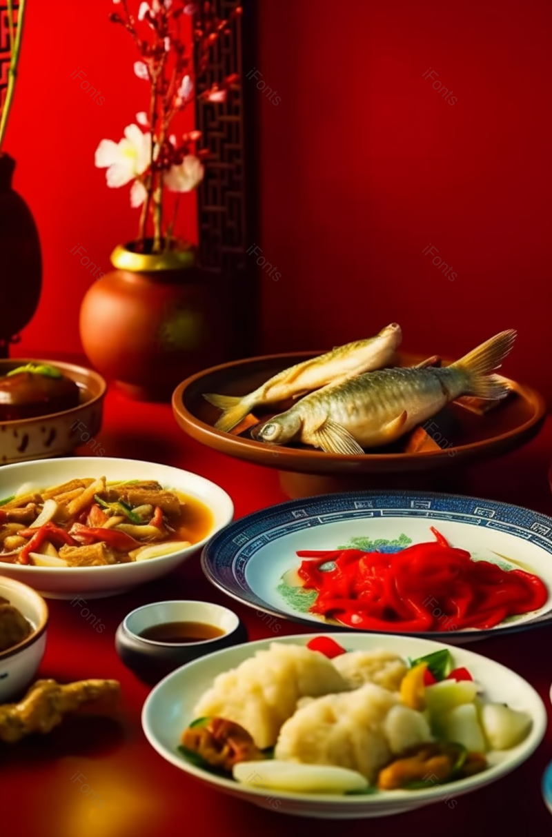 春节年夜饭静物摄影图,高清,摄影图,摄影图片,图片大全,摄影图免费下载